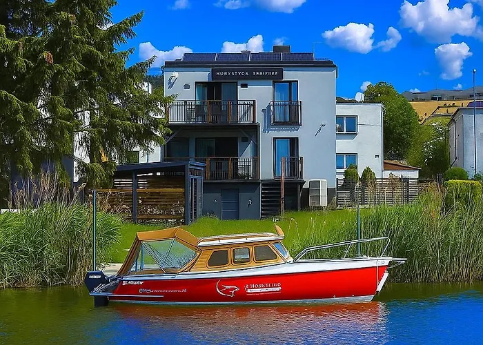 4Jeziora - Prywatny Dostep Do Rzeki, Pomost, Ogrodem, Wiata Grillowa, Rowerek Wodny, Kajaki I Sup W Cenie, Parking, Psiaki Dozwolone
