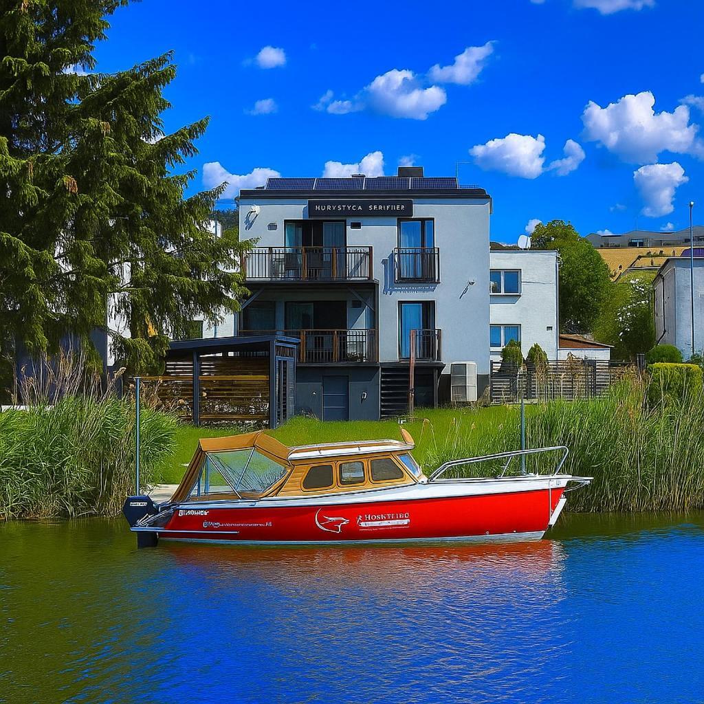 4jeziora - Prywatny Dostep Do Rzeki, Pomost, Ogrodem, Wiata Grillowa, Rowerek Wodny, Kajaki I Sup W Cenie, Parking, Psiaki Dozwolone Apartment Iława